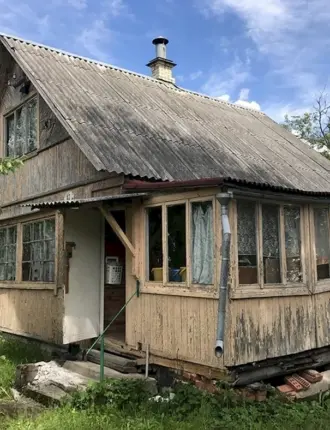 Старый дачный домик