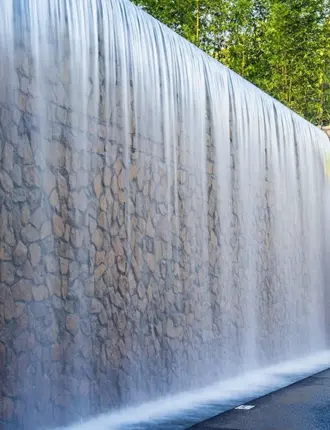 Водяная завеса водопад